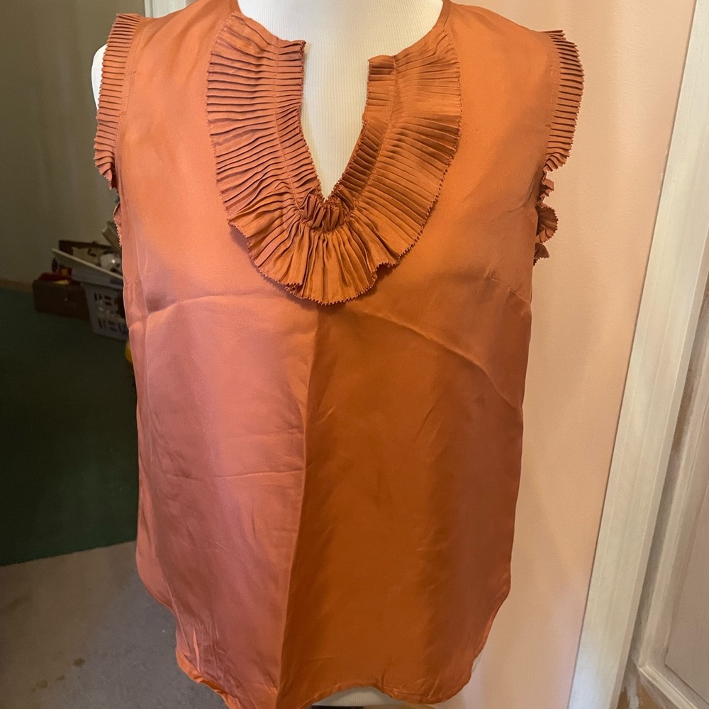 JCrew sleeveless blouse